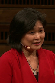 A picture of Wendy Hanamura, Director of Partnerships for the Internet Archive and Filecoin Foundation advisor. 