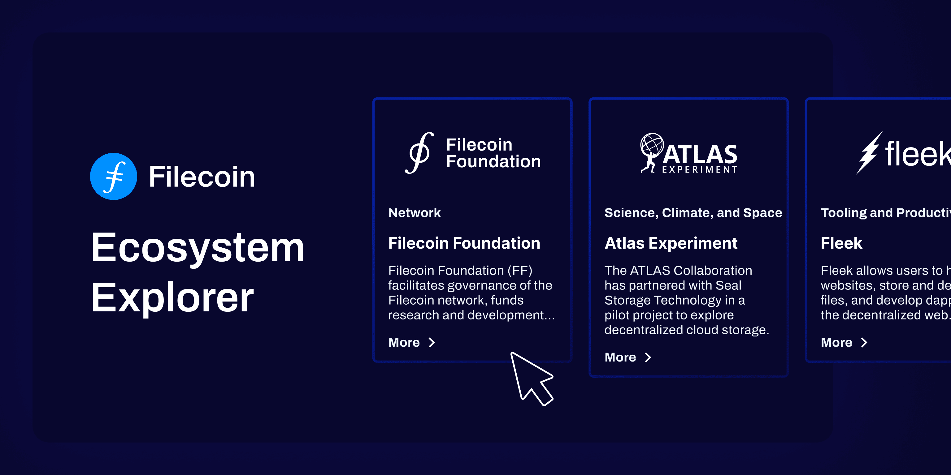 Filecoin Ecosystem Explorer