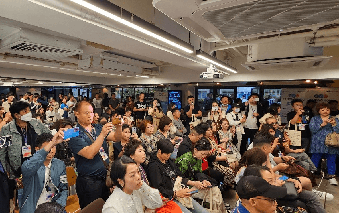 A packed house at FIL HK