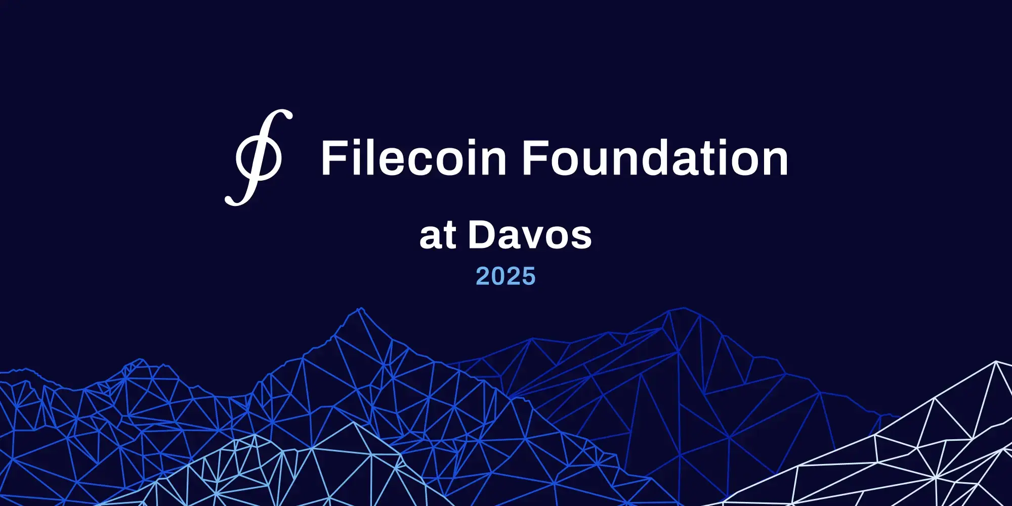 Filecoin Foundation at Davos 2025 - Filecoin Event | Filecoin Foundation