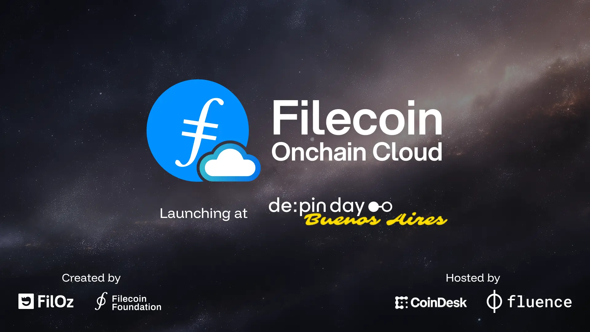 Filecoin Onchain Cloud Launch - Filecoin Event | Filecoin Foundation